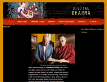 Tablet Screenshot of digitaldharma.com